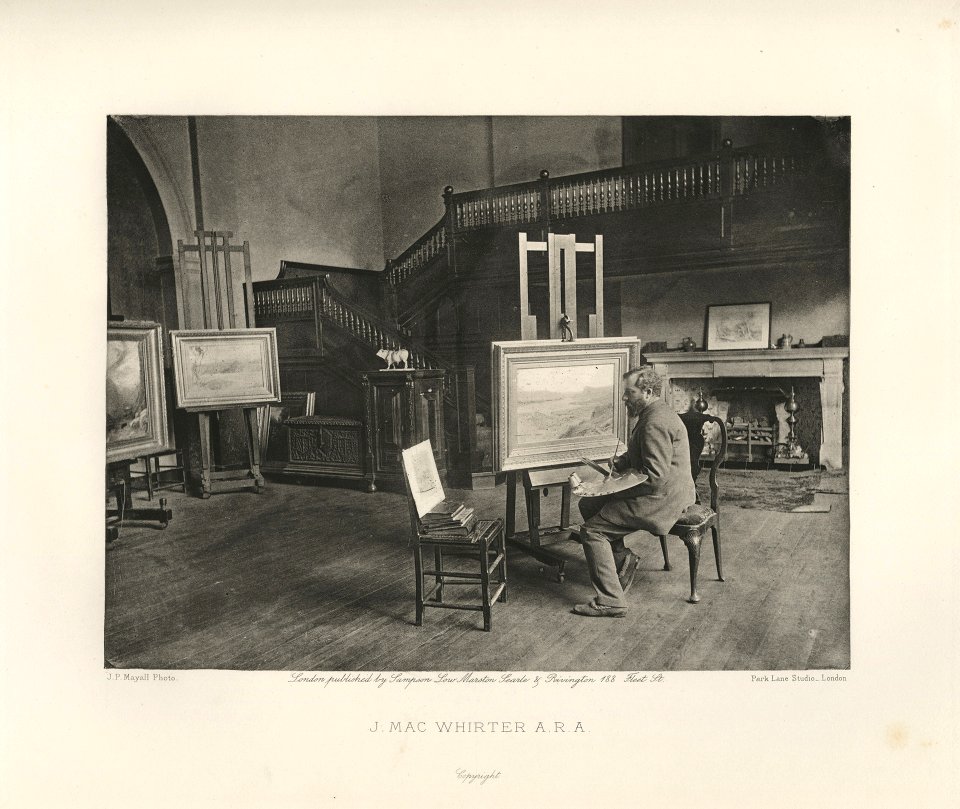 John MacWhirter by J. P. Mayall