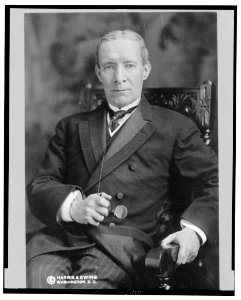 John Temple Graves, three-quarter length studio portrait, seated, facing front LCCN2004676651
