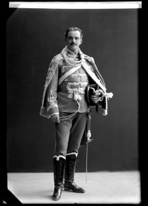 John Lindlöf in Husarfeber at Svenska teatern 1907 - SMV - GL087