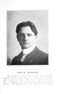 John M. Sainpolis, stage actor