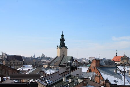 Sky old church