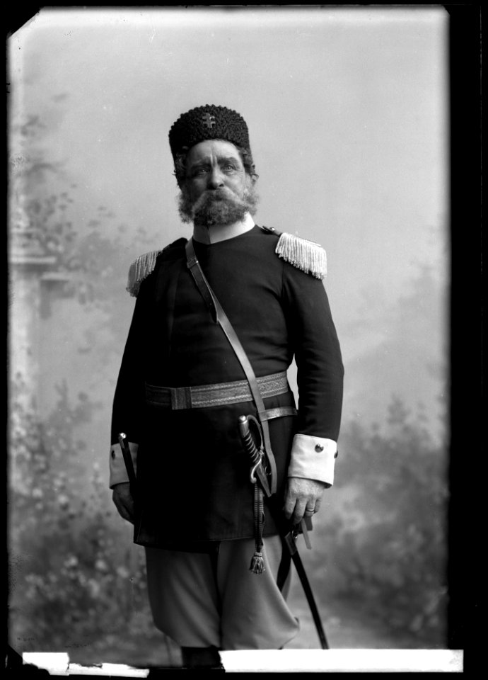 John Riego in Hjältar at Svenska teatern 1906 - SMV - GR028