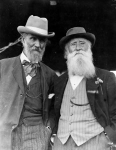 John Muir and John Burroughs, 1912 photo