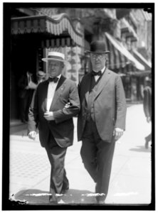 JOHNSON, BEN, RIGHT, WITH EDWARD J. WALSH LCCN2016867098