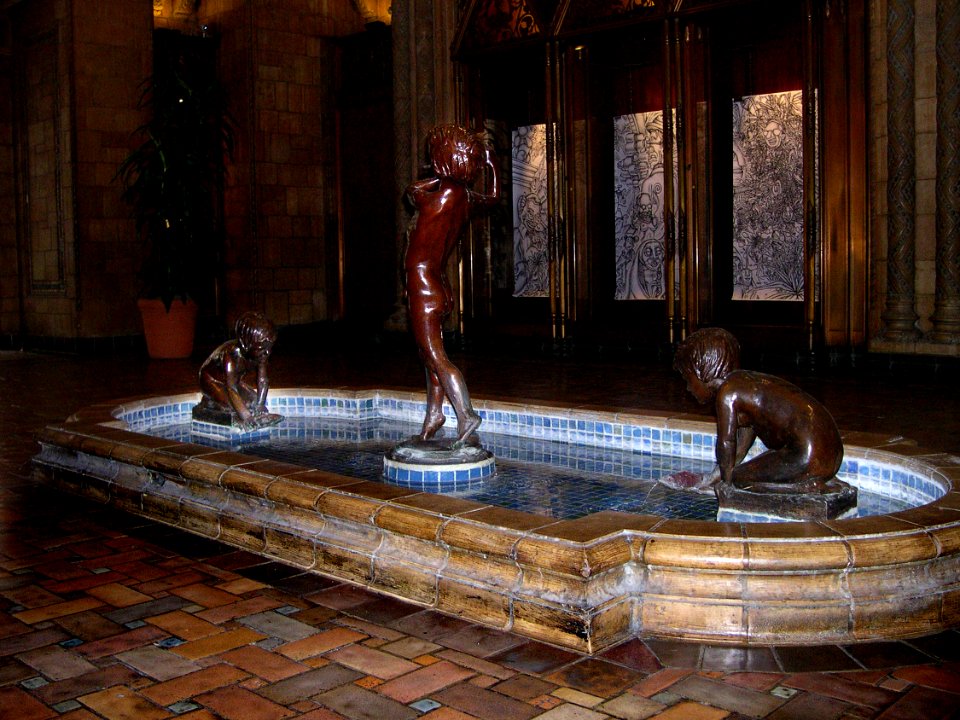 Johnson burt fine arts lobby 0