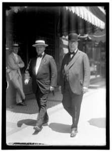 JOHNSON, BEN, RIGHT, WITH EDWARD J. WALSH LCCN2016867099