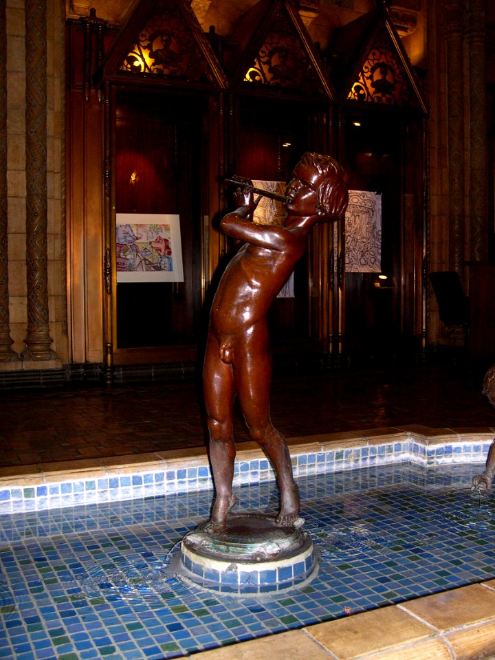 Johnson burt fine arts lobby 2