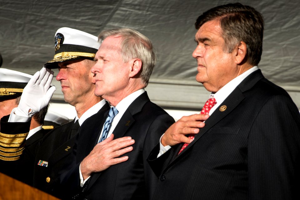 John Richardson, Ray Mabus and Dutch Ruppersberger 161015-N-AT895-028 (29738528294)