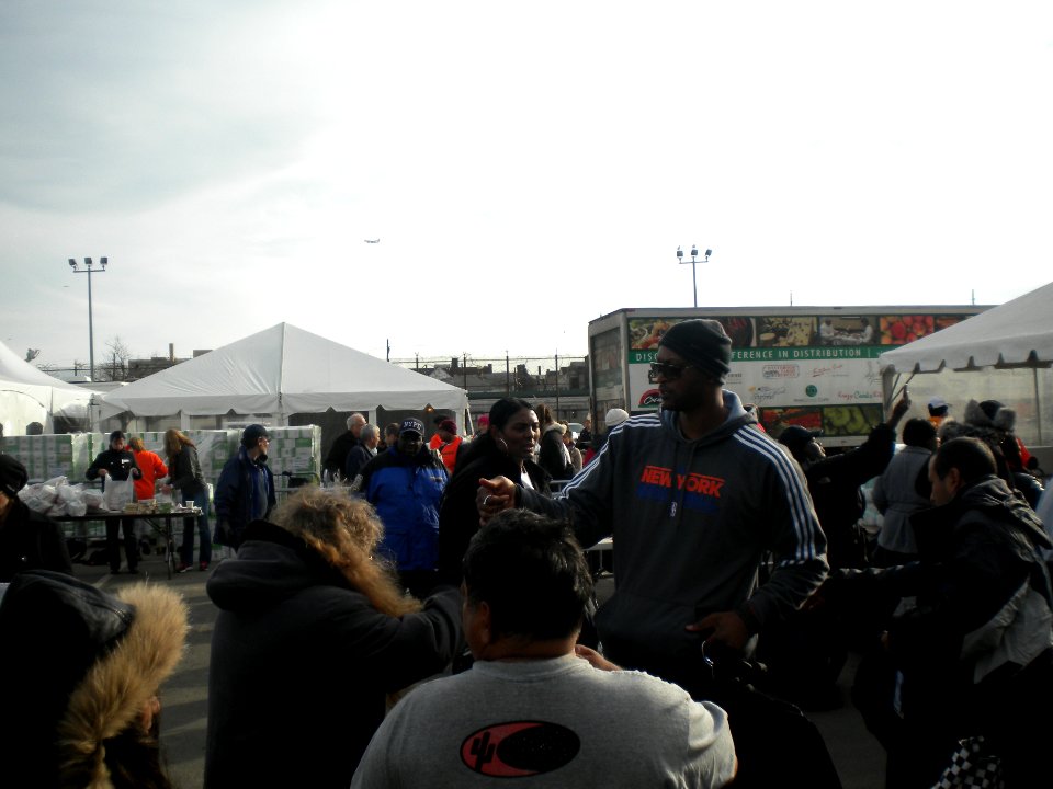 John Wallace Hurricane Sandy relief