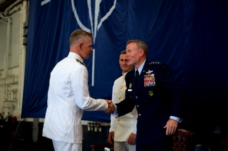 Joint Force Command Norfolk, U.S. 2nd Fleet Change of Command 210820-N-GN619-0575