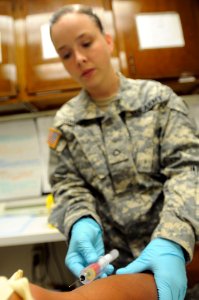 Joint Troop Clinic Blood Draw DVIDS282299