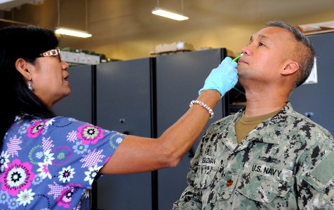 Joint Task Force Civil Support holds annual seasonal influenza immunization exercise 131017-N-VJ282-774