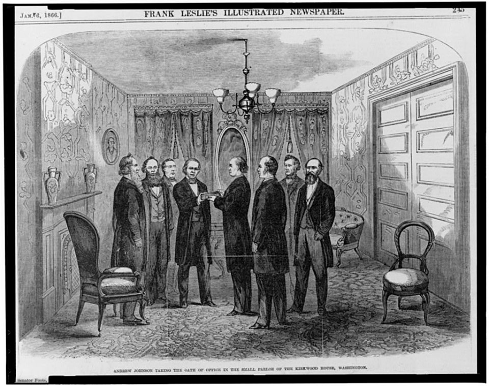 Johnson inauguration