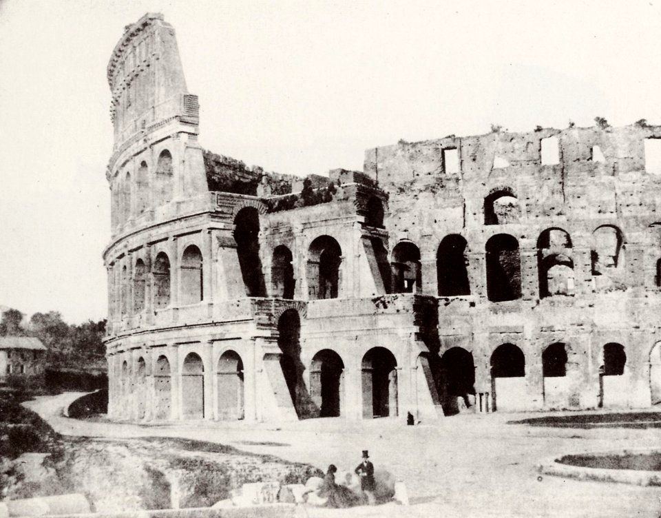 Jones, Calvert Richard - Das Colosseum von Westen (Zeno Fotografie)