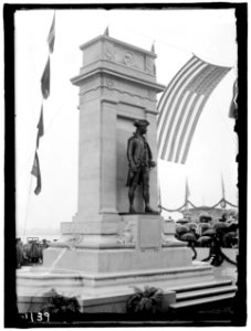 JONES, JOHN PAUL. DEDICATION OF MONUMENT, 4-17-12. THE MONUMENT LCCN2016863699