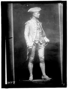 JONES, JOHN PAUL. STATUE ON MONUMENT, FOOT OF 17TH STREET, D.C. LCCN2016863604
