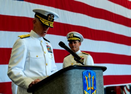 Joint Force Command Norfolk, U.S. 2nd Fleet Change of Command 210820-N-GN619-0324