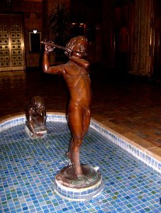 Johnson burt fine arts lobby 1