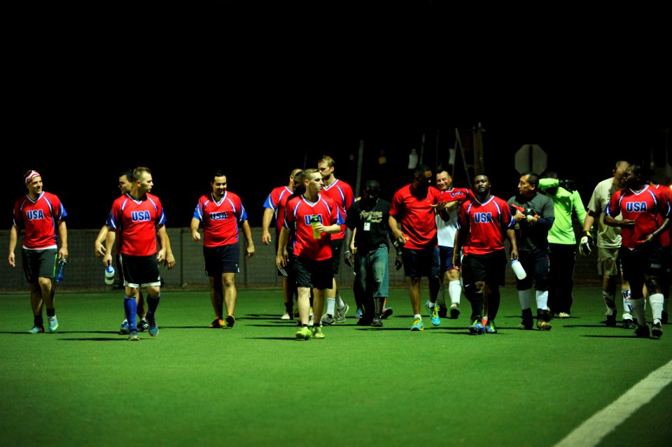 Joint-service American soccer team Djibouti 140531-N-RY232-028