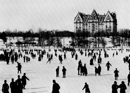 Johnston, John S. - Schlitschuhlaufen im Central Park (Zeno Fotografie) photo