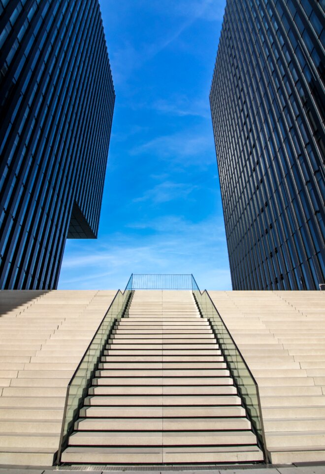 Media harbour building rhine
