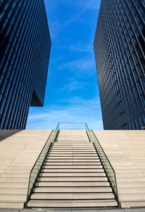 Media harbour building rhine photo