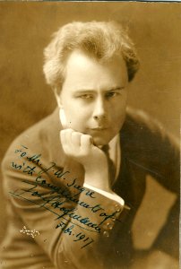 Josef Hofmann, pianist and conductor (SAYRE 3317) photo