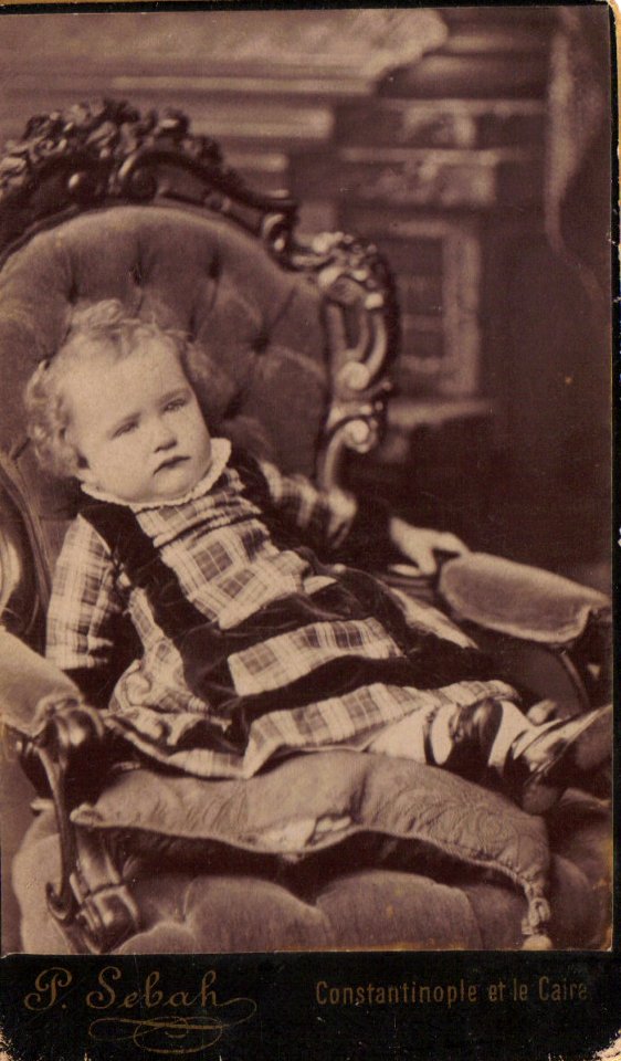 Josef Sterzl niece, about 1885