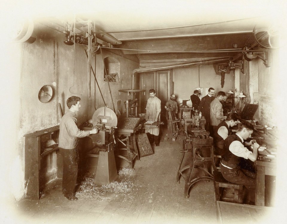 Josef Löwy Schriftgiesserei Poppelbaum Wien c1895