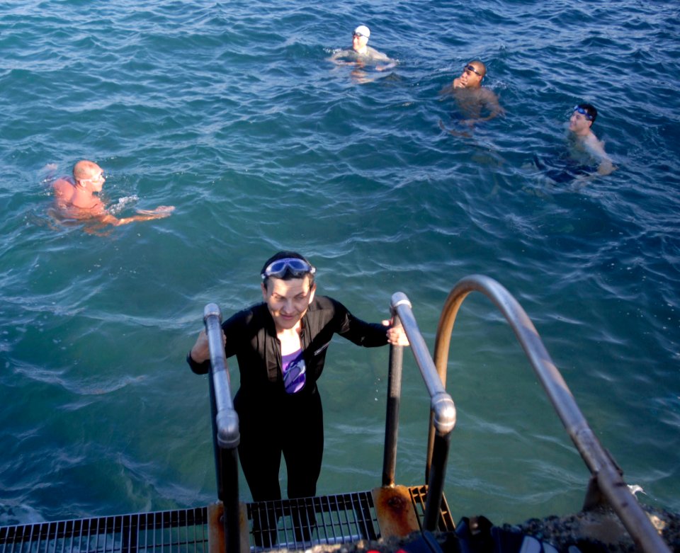 Joint Task Force and Naval Station Guantanamo Start Their Morning Open Water Swim DVIDS228136