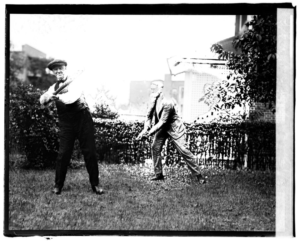 Joseph & Frank Daniels (Baseball) LCCN2016828106