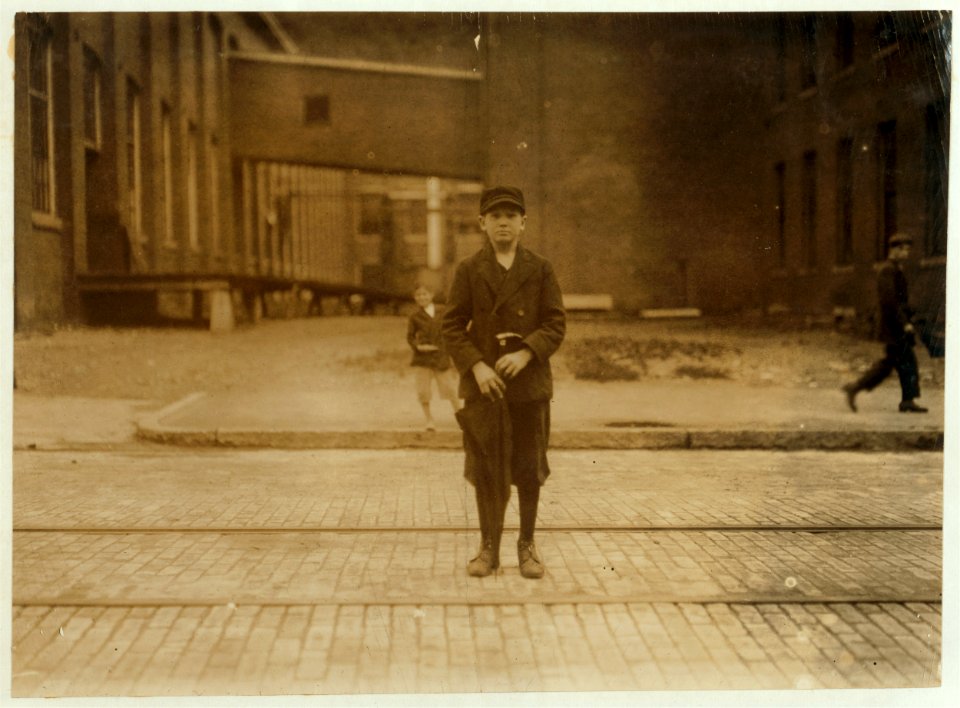 Joseph Crapo, 47 Fruit St. Works in Eclipse Mills. Apparently 13 years old. LOC nclc.02260