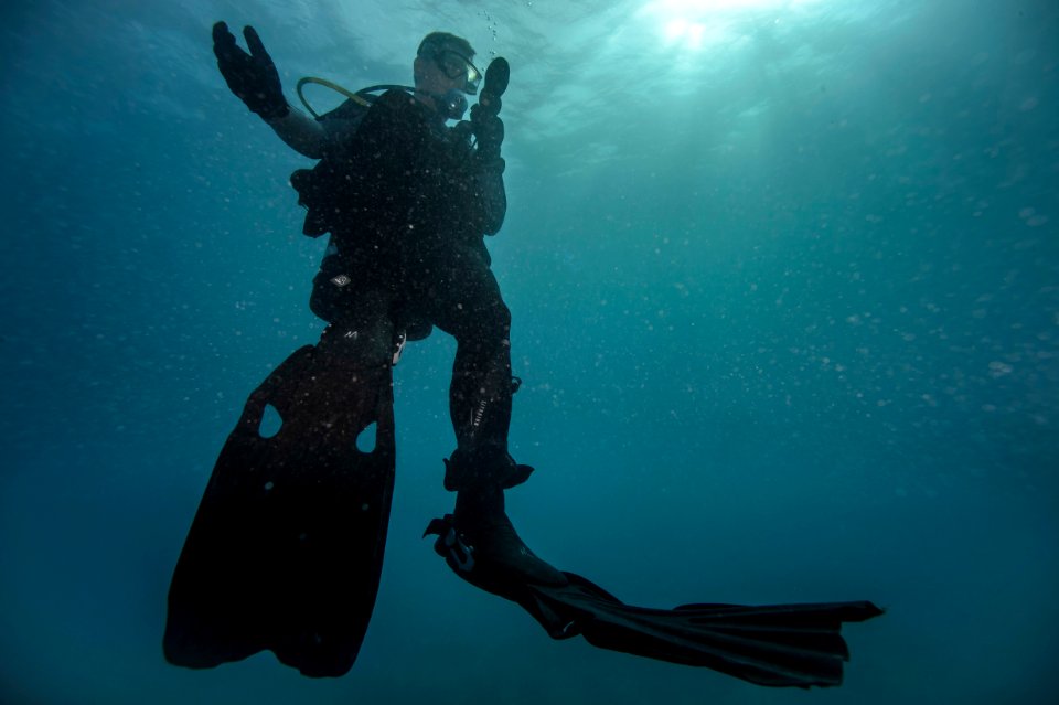 Joint UCT diver training 150112-N-YD328-225