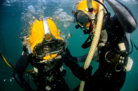 Joint UCT Diver Training 150113-N-YD328-026