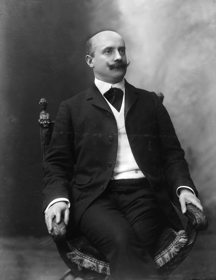Joseph Caillaux - photographie Henri Manuel