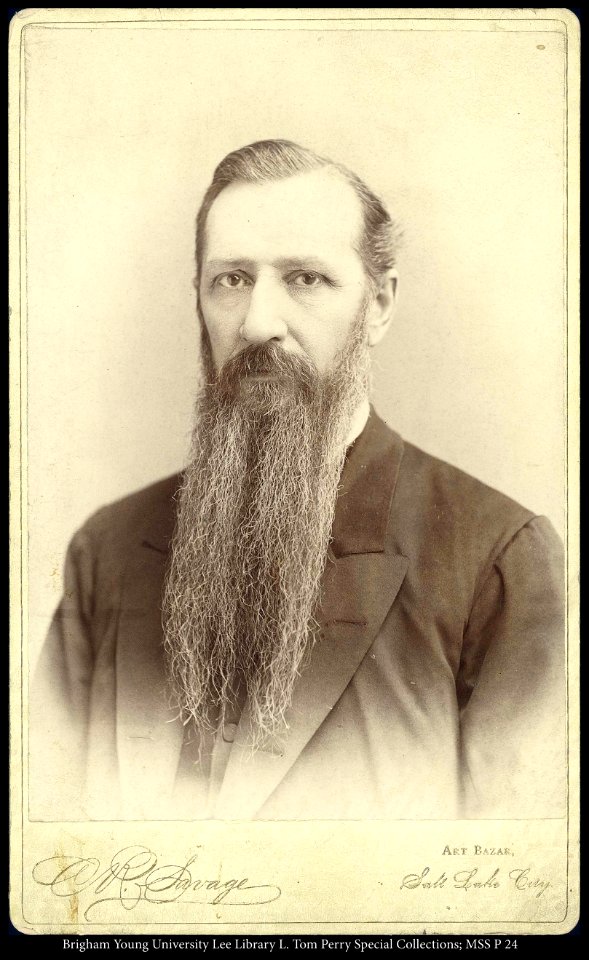 Joseph F. Smith bust portrait