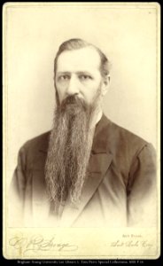 Joseph F. Smith bust portrait