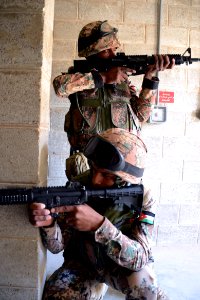 Jordanian Armed Forces and US Marines conduct MOUT Training during Eager Lion 16