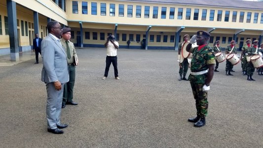 Jorge Bom Jesus visita quartel