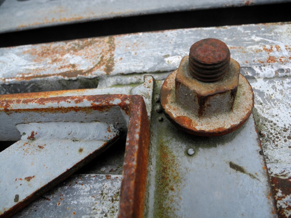 Old rusted corrosion