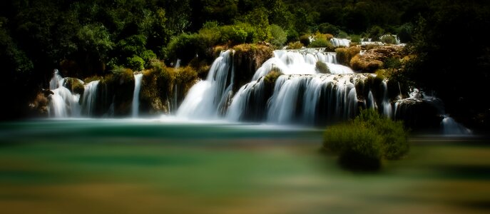 The national park holiday long exposure