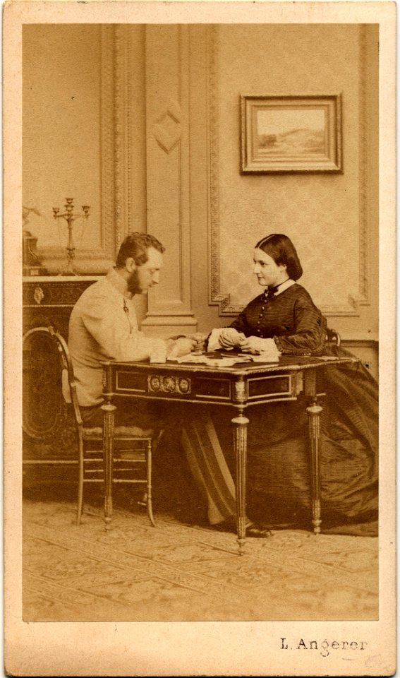 Joseph Karl and his wife Clotilde (1)