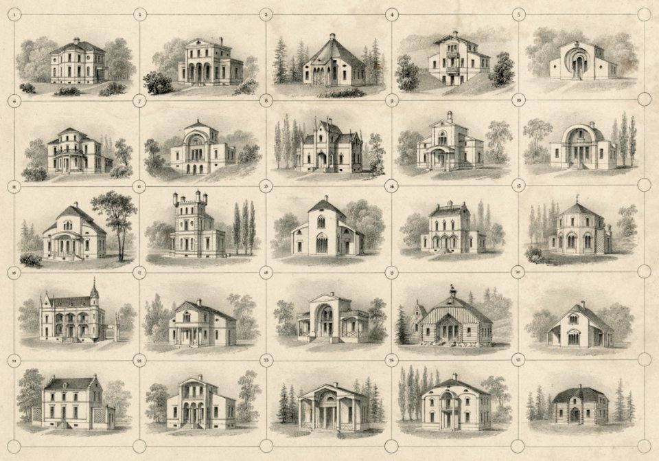 Joseph Ramée - Country houses