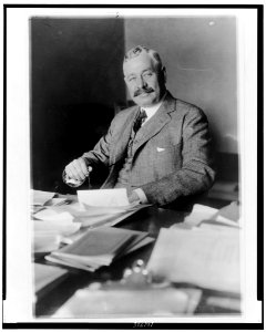 Joseph S. Frelinghuysen, half-length portrait, seated at desk, facing slightly left LCCN98514727