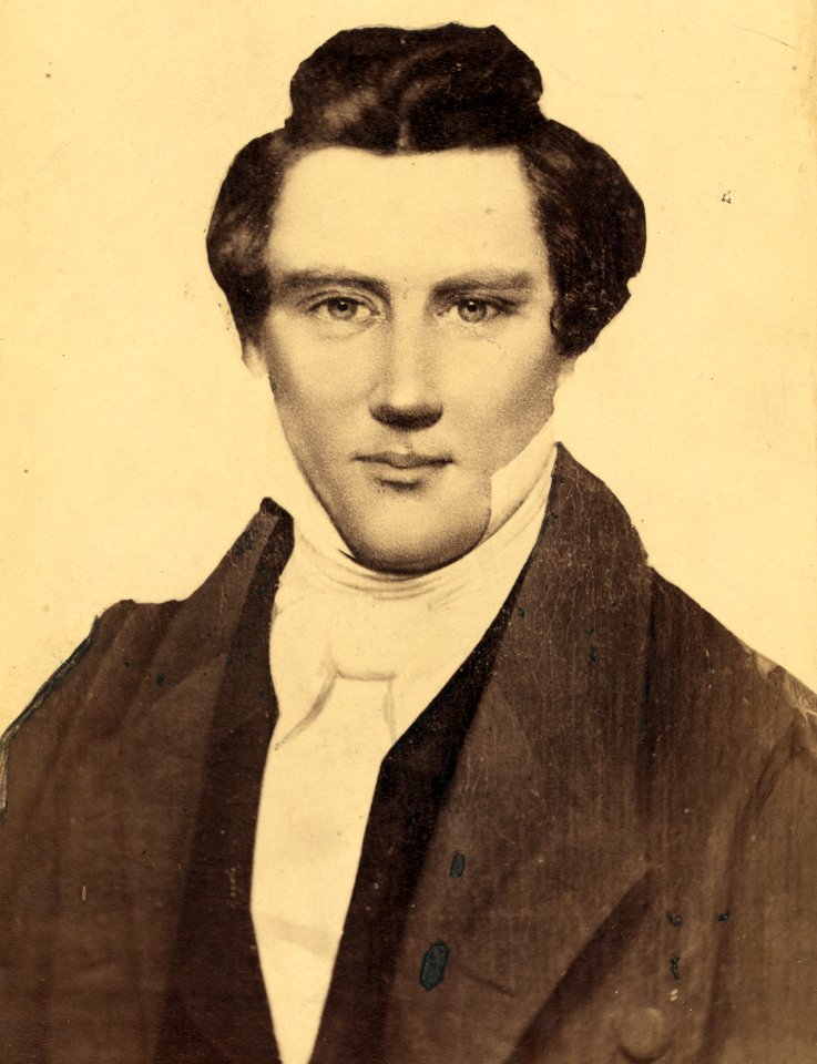 Joseph Smith Jr 3 generation albumen print