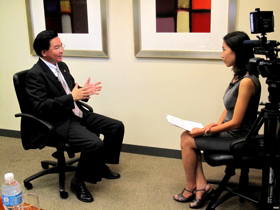 Joseph Wu with VOA
