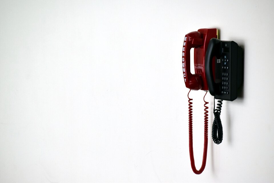 Plastic telephone equipment