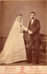 Josef Sterzl sister Anna wedding photo