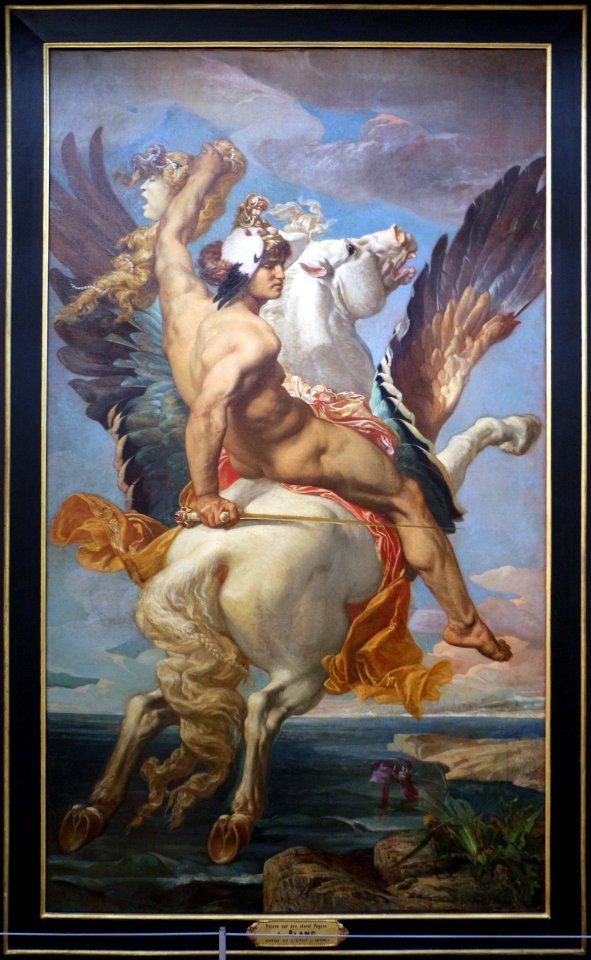 Joseph blanc, perseo, 1869