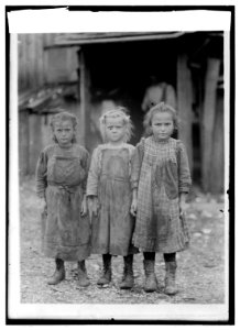 Josie 6, Bertha 6, Sophia 10, oyster shuckers Maggioni (...) Port Royal, SC LCCN2016821058 photo